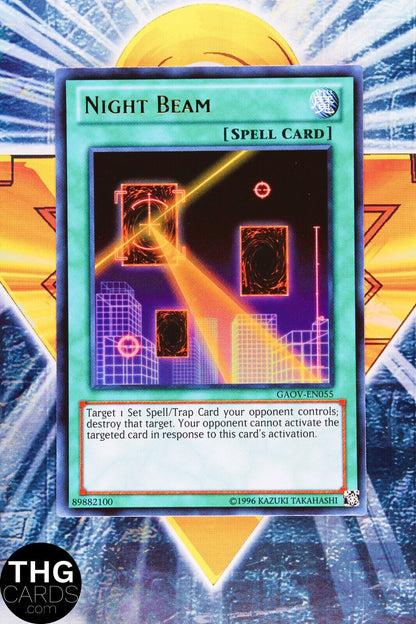 Night Beam GAOV-EN055 Ultra Rare Yugioh Card 2
