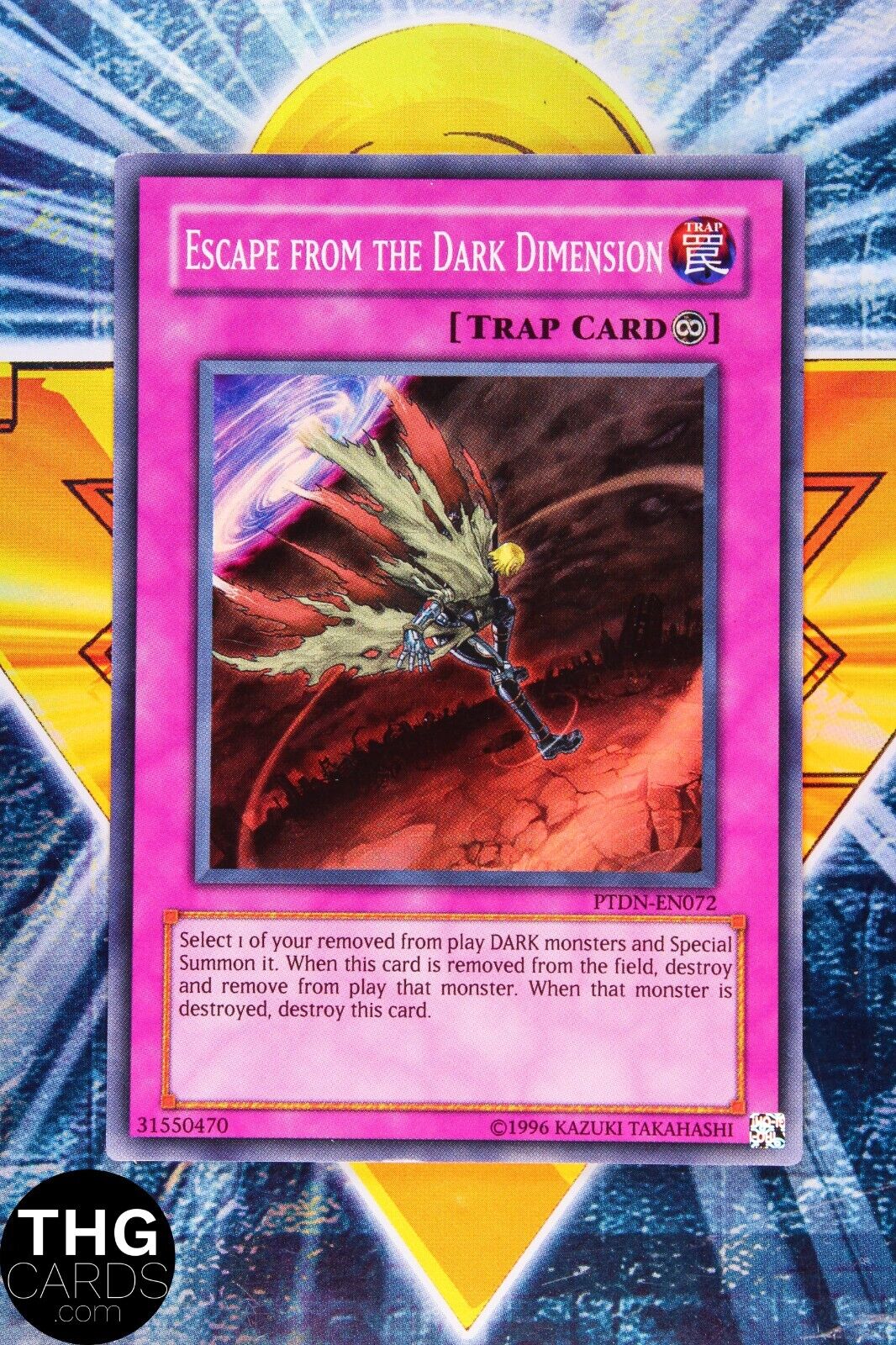 Escape from the Dark Dimension PTDN-EN072 Super Rare Yugioh Card