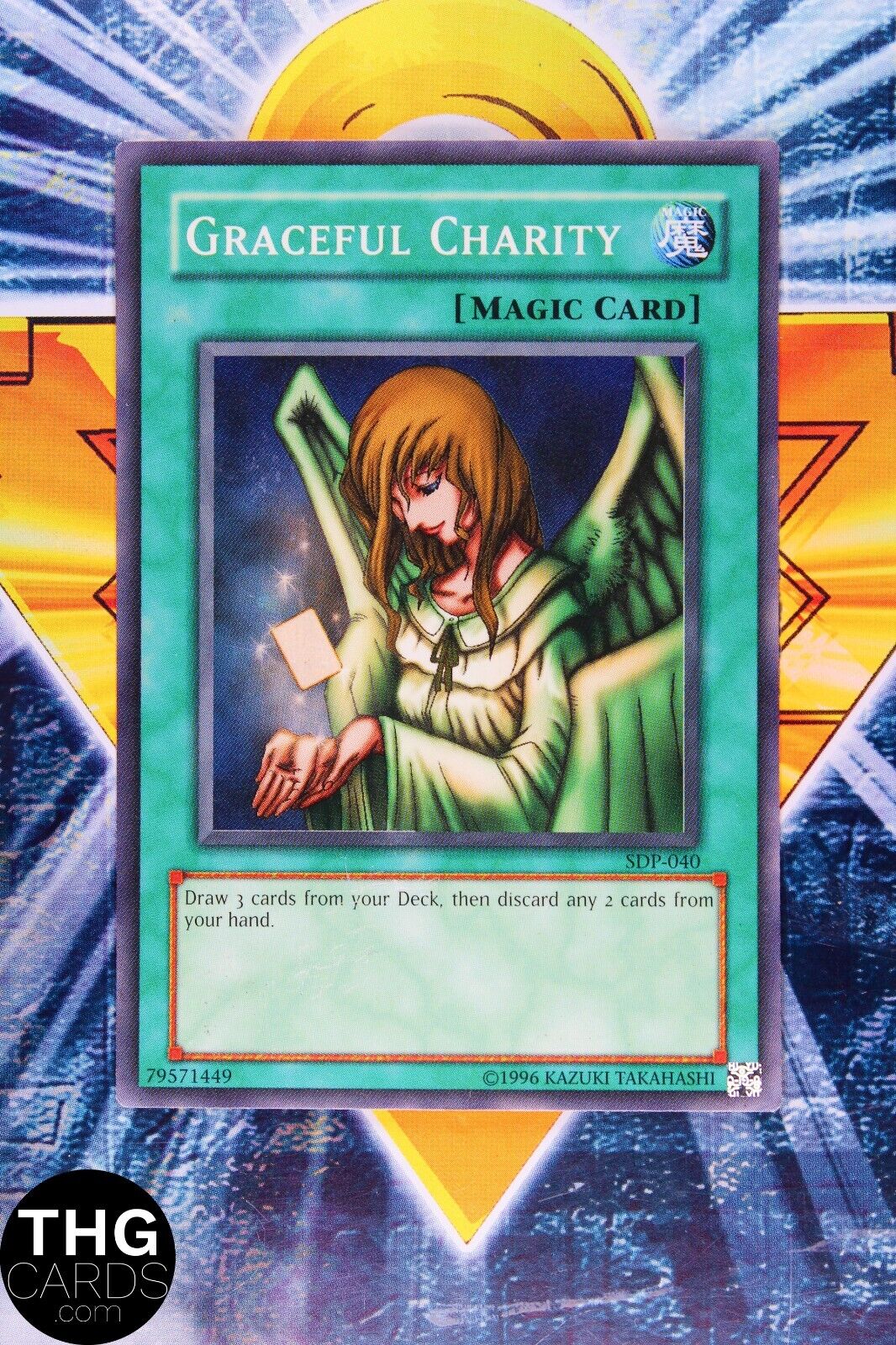 Graceful Charity SDP-040 Super Rare Yugioh Card 4