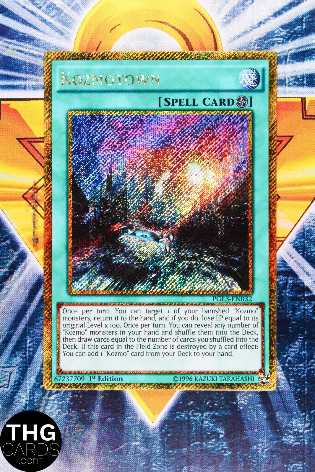 Kozmotown PGL3-EN032 1st Edition Secret Rare Yugioh Card