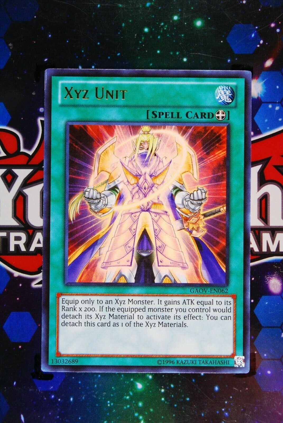 XYZ Unit GAOV-EN062 Ultra Rare Yugioh Card