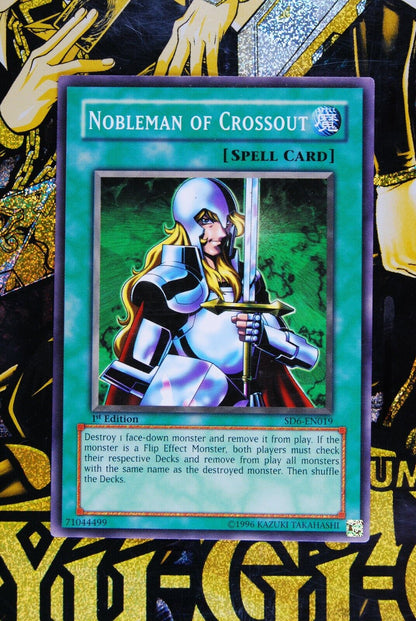 Nobleman of Crossout SD6-EN019 1st Edition Common Yugioh Card