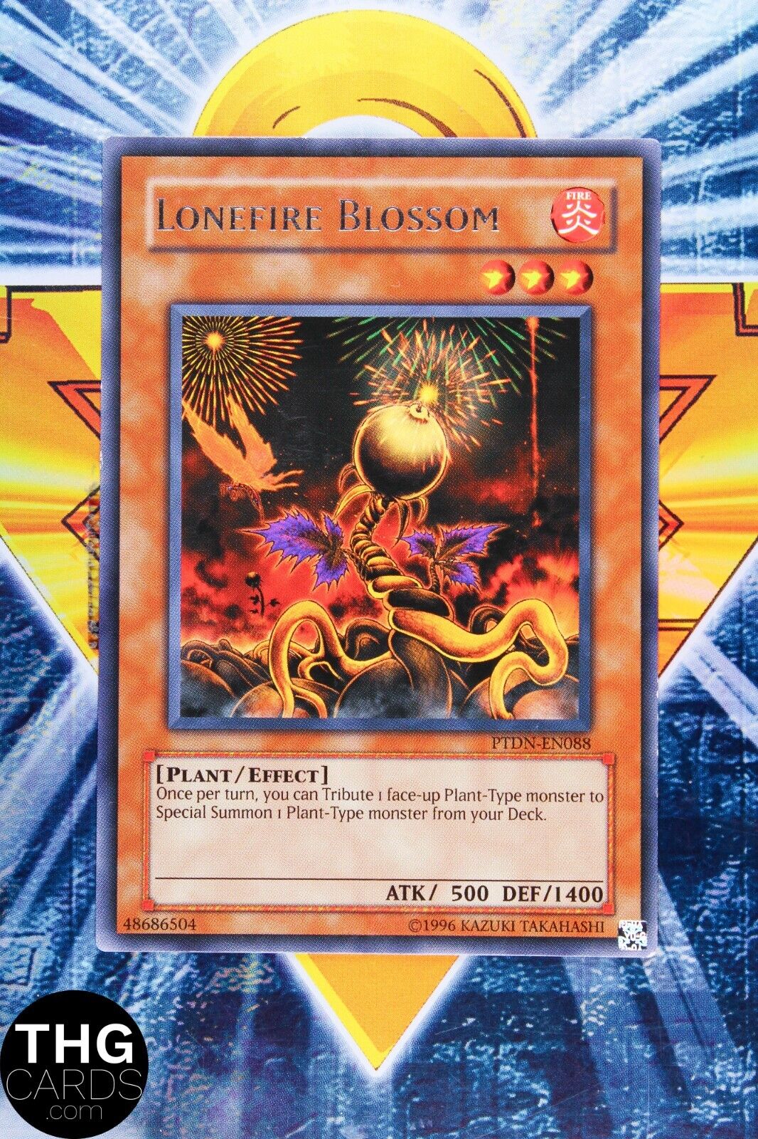 Lonefire Blossom PTDN-EN088 1st Edition Rare Yugioh Card