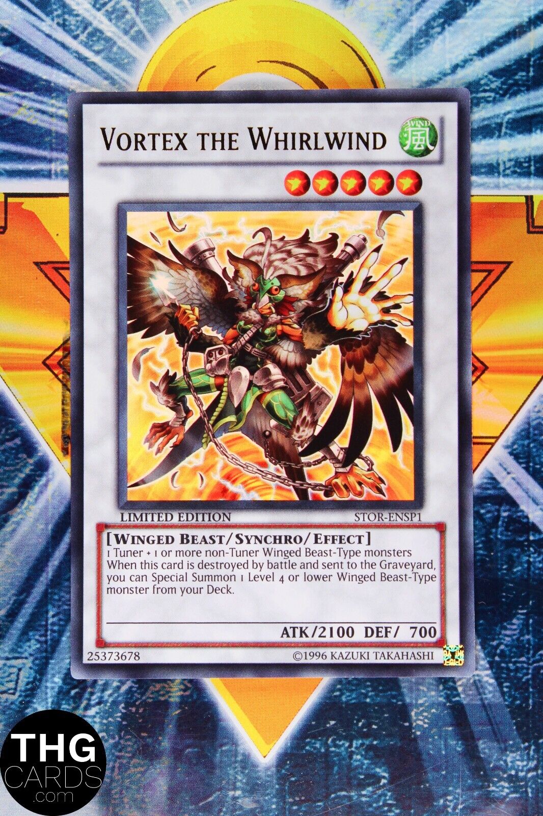 Vortex the Whirlwind STOR-ENSP1 Ultra Rare Yugioh Card