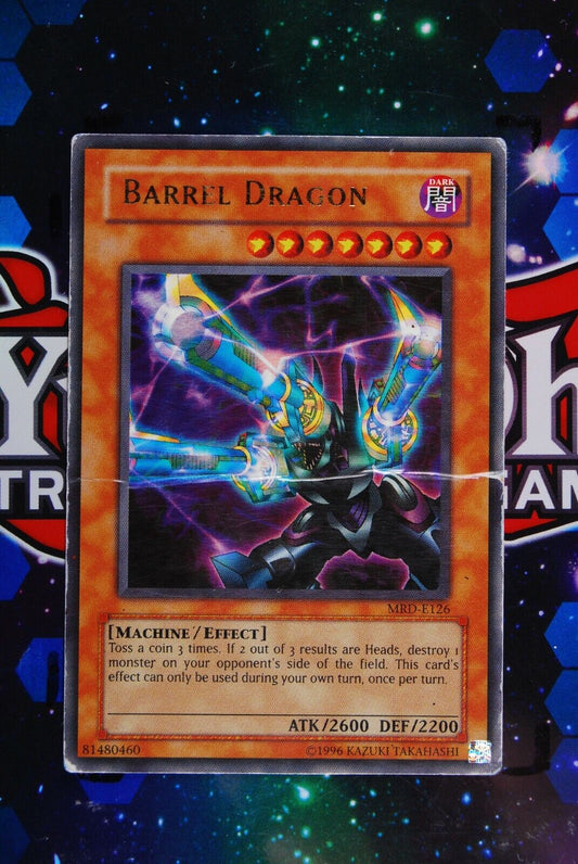 Barrel Dragon MRD-E126 Ultra Rare Yugioh Card Metal Raiders 3