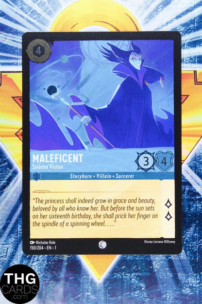 Maleficent, Sinister Visitor 150/204 Foil Common Lorcana First Chapter Card