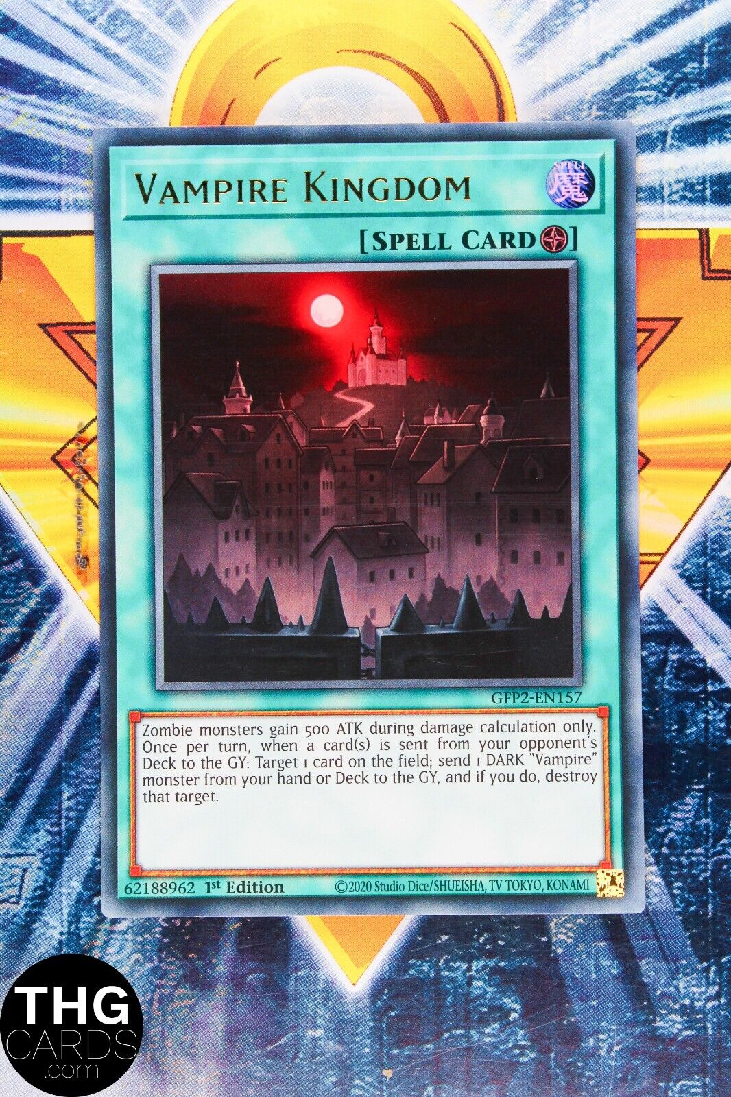 Vampire Kingdom GFP2-EN157 1st Edition Ultra Rare Yugioh Card