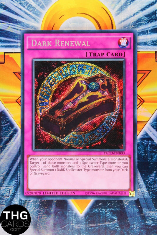 Dark Renewal YGLD-ENB00 Secret Rare Yugioh Card