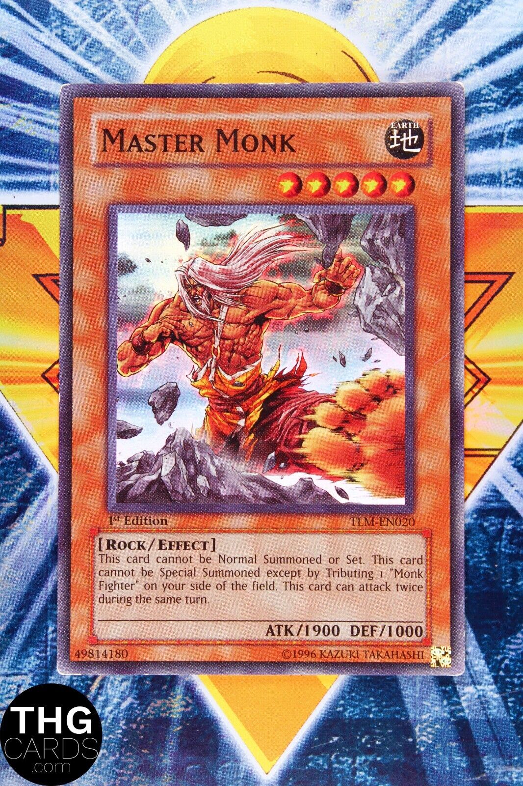 Master Monk TLM-EN020 1st Edition Super Rare Yugioh Card 2