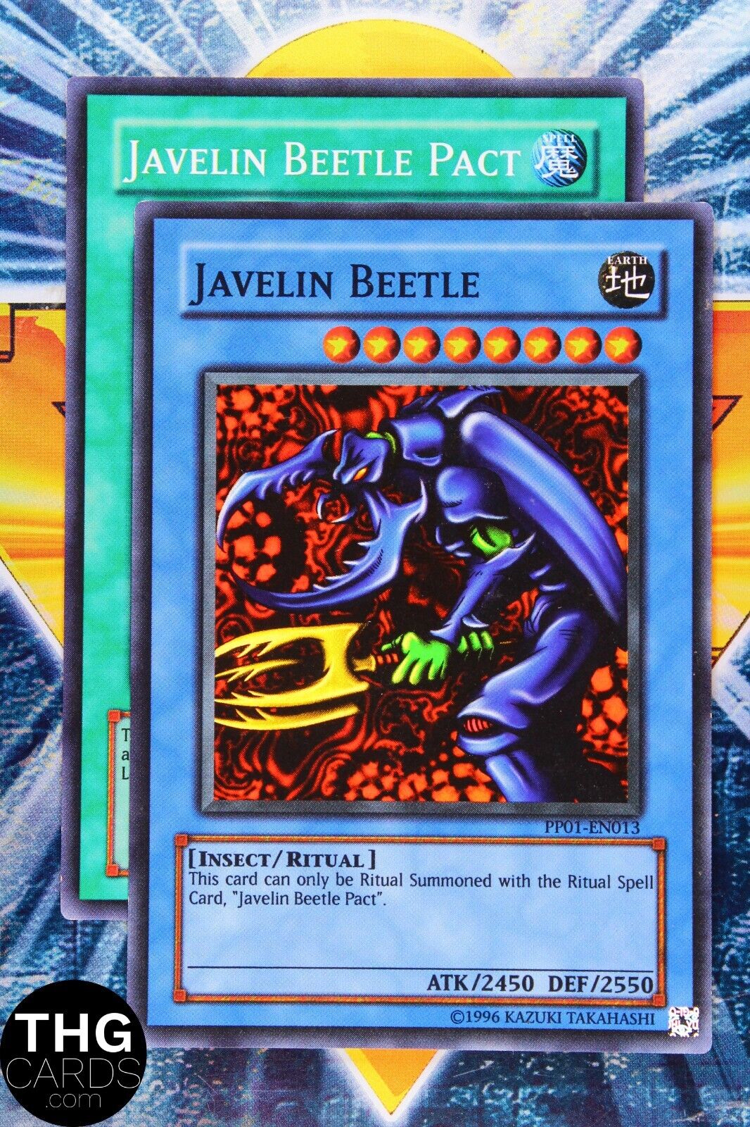 Javelin Beetle & Ritual PP01-EN013 PP01-EN012 Super Rare Yugioh Card Set