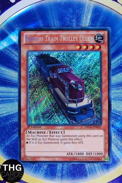 Express Train Trolley Olley DRLG-EN037 1st Edition Secret Rare Yugioh Card