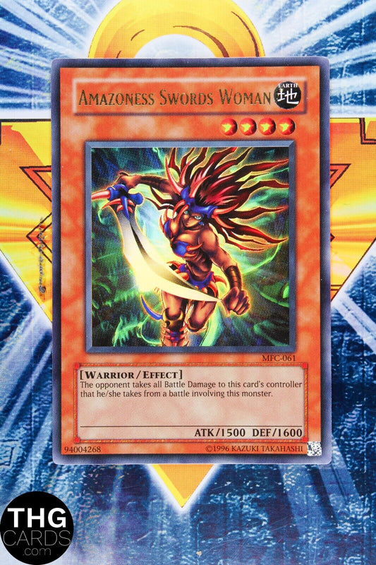 Amazoness Swords Woman MFC-061 Ultra Rare Yugioh Card 2