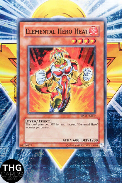 Elemental Hero Heat PP02-EN007 Super Rare Yugioh Card