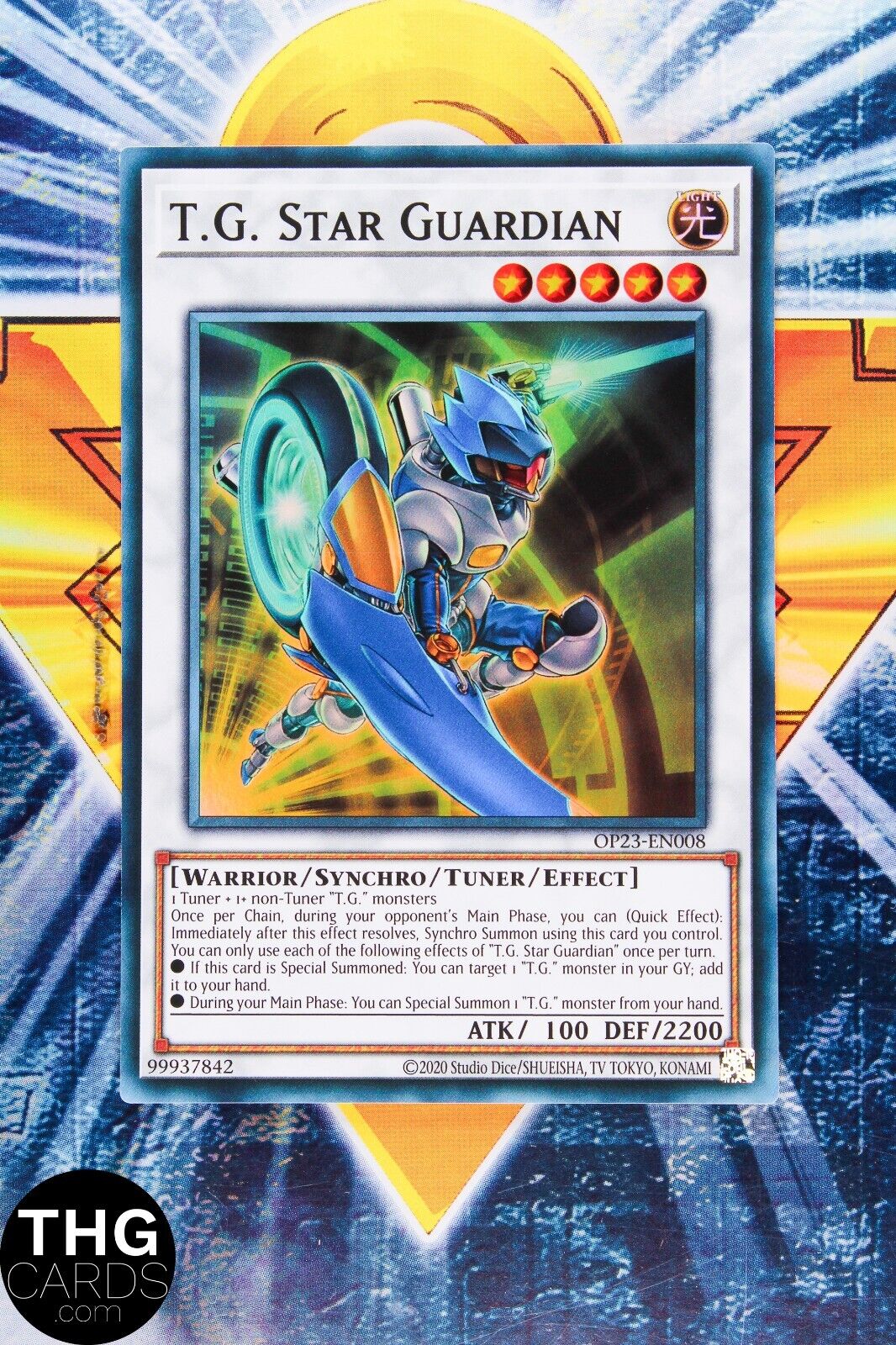 T.G. Star Guardian OP23-EN012 Super Rare Yugioh Card