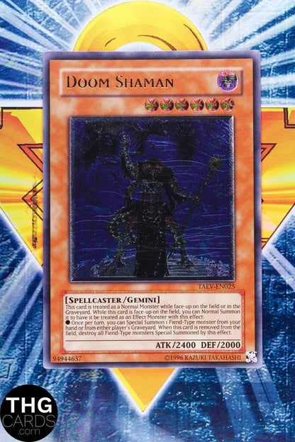 Doom Shaman TAEV-EN025 Ultimate Rare Yugioh Card