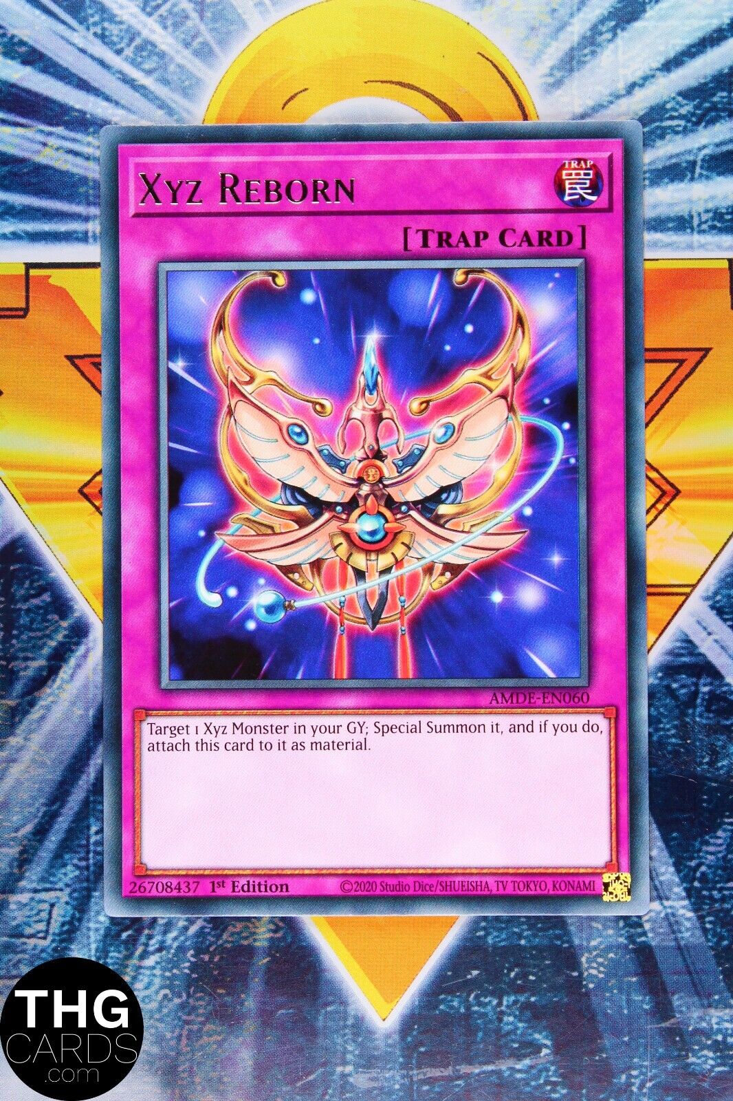 Xyz Reborn AMDE-EN060 1st Edition Rare Yugioh Card Playset