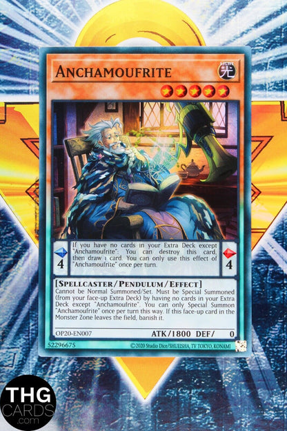 Anchamoufrite OP20-EN007 Super Rare Yugioh Card