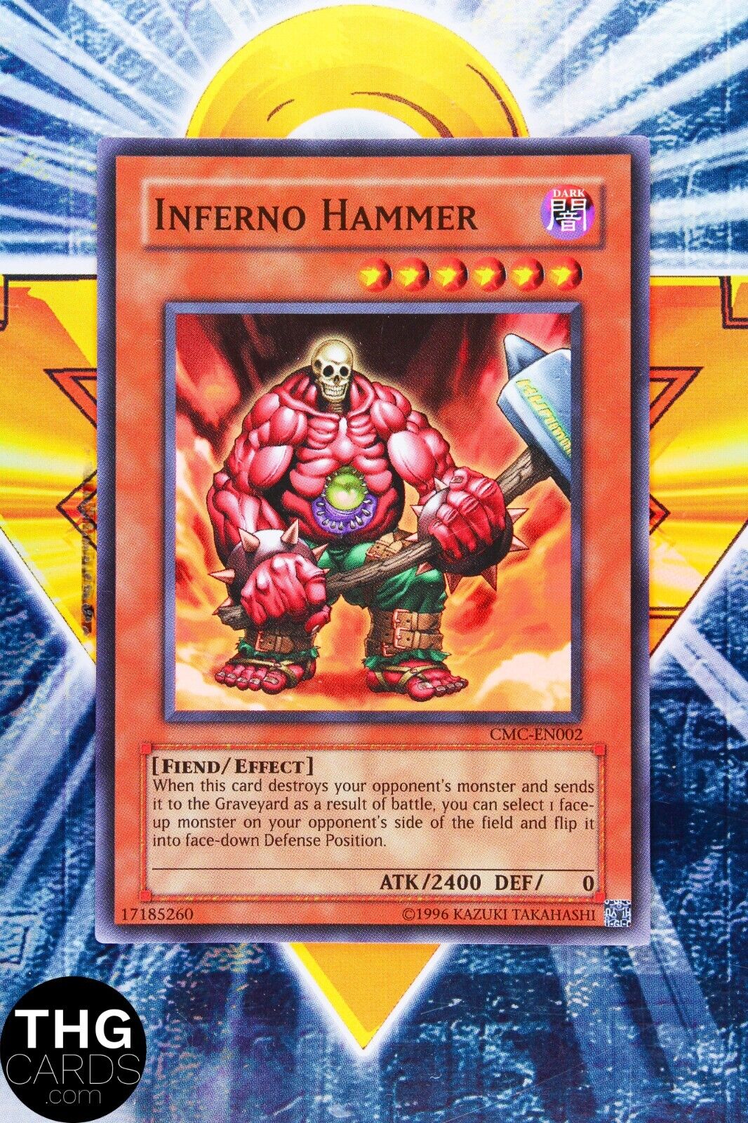 Inferno Hammer CMC-EN002 Super Rare Yugioh Card