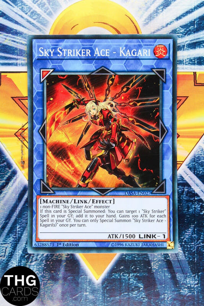 Sky Striker Ace - Kagari DASA-EN027 1st Edition Super Rare Yugioh Card