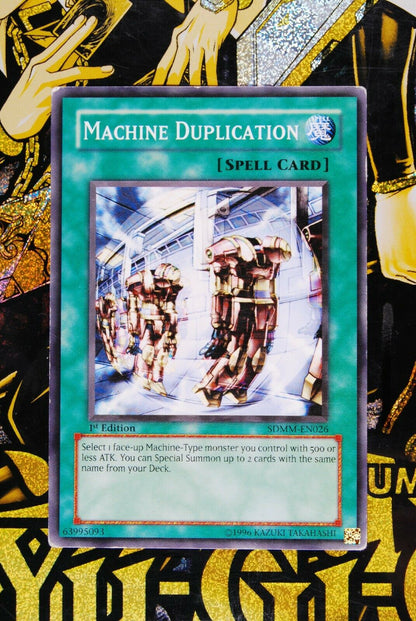 Machine Duplication SDMM-EN026 1st Edition Common Yugioh Card