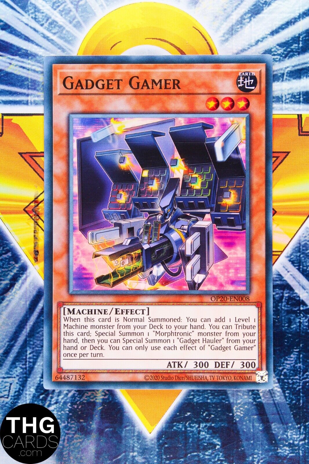 Gadget Gamer OP20-EN008 Super Rare Yugioh Card