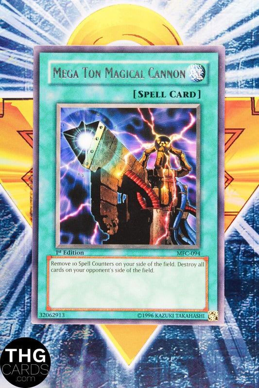 Mega Ton Magical Cannon MFC-094 1st Edition Rare Yugioh Card
