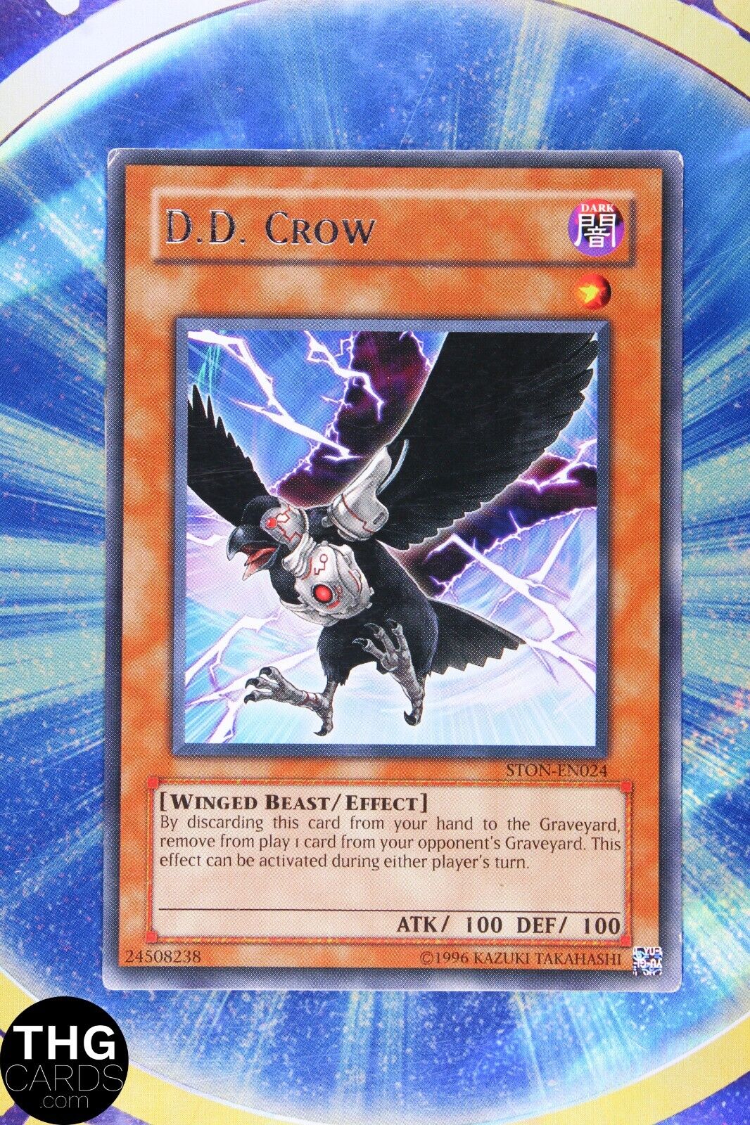 D.D. Crow STON-EN024 Rare Yugioh Card