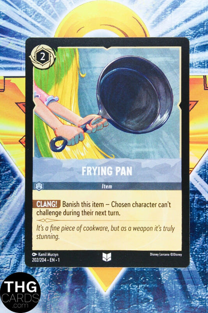 Frying Pan 202/204 Non Foil Uncommon Lorcana First Chapter Card