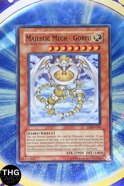Majestic Mech - Goryu EOJ-EN016 Super Rare Yugioh Card 2