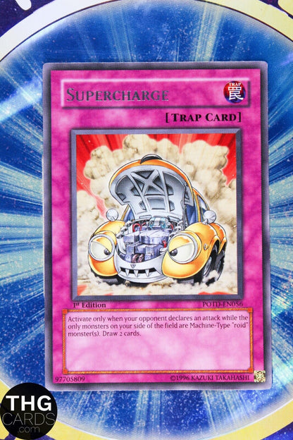 Supercharge POTD-EN056 1st Edition Rare Yugioh Card