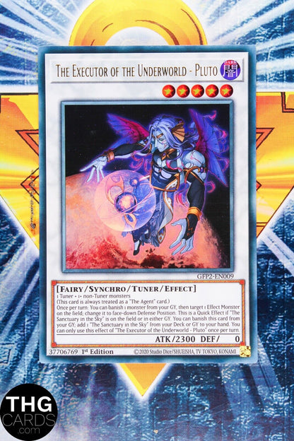 The Executor of the Underworld - Pluto GFP2-EN009 1st Ed Ultra Rare Yugioh Card