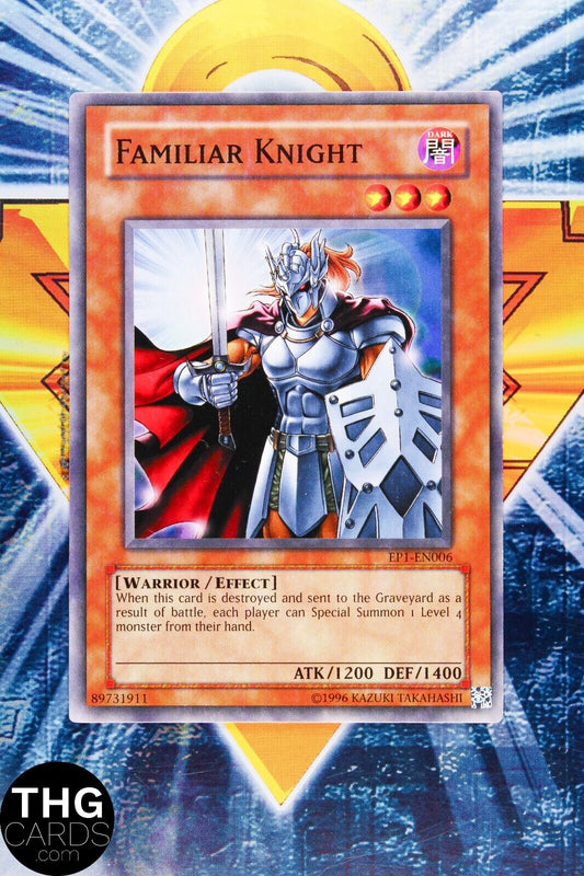 Familiar Knight EP1-EN006 Common Yugioh Card