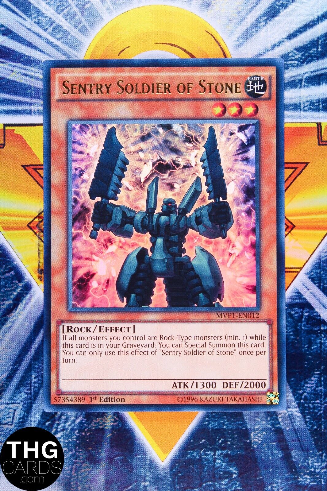 Sentry Soldier of Stone MVP1-EN012 1st Edition Ultra Rare Yugioh Card