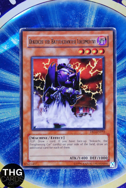 Dekoichi the Battlechanted Locomotive DR3-EN092 Rare Yugioh Card