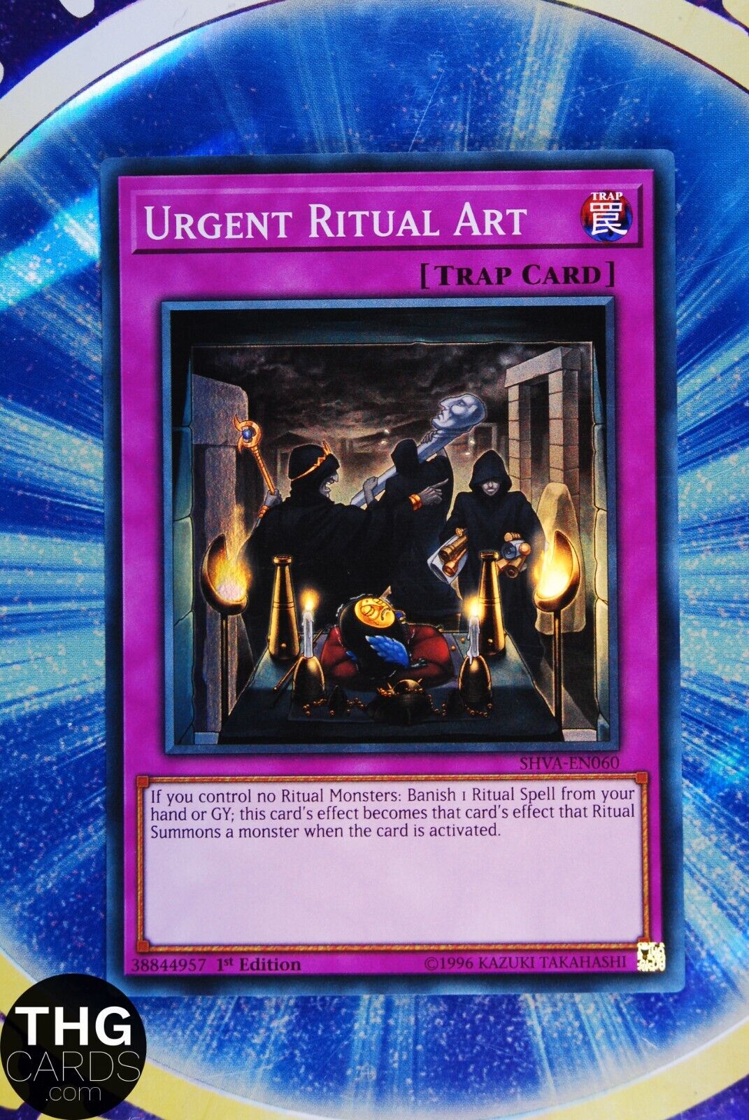 Urgent Ritual Art SHVA-EN060 1st Edition Super Rare Yugioh Card