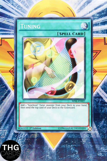 Tuning SDSE-EN027 1st Edition Common Yugioh Card