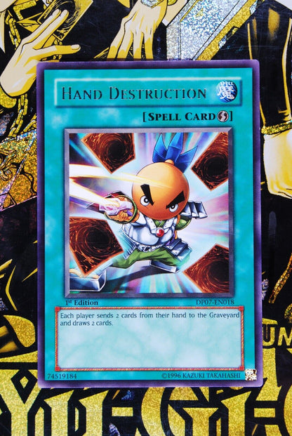 Hand Destruction DP07-EN018 1st Edition Rare Yugioh 2