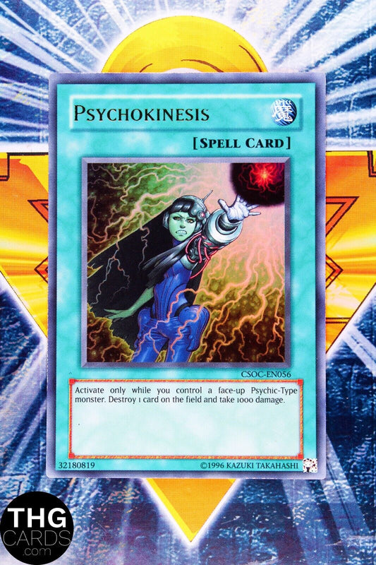 Psychokinesis CSOC-EN056 Ultra Rare Yugioh Card
