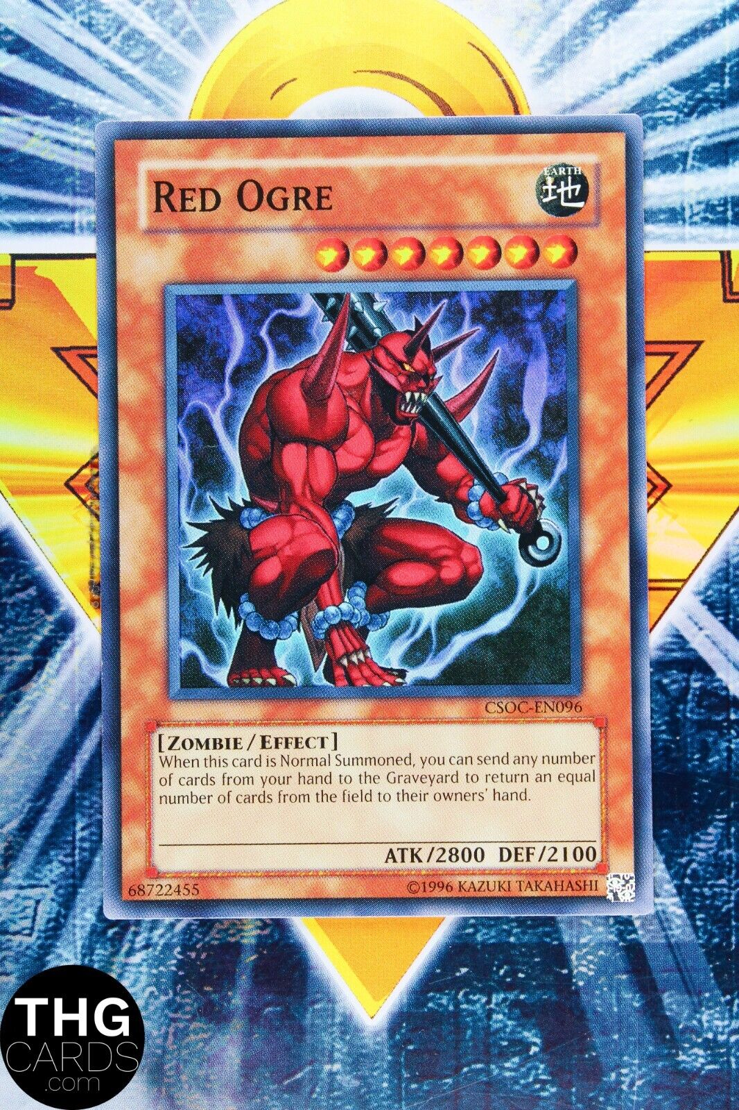 Red Ogre CSOC-EN096 Super Rare Yugioh Card