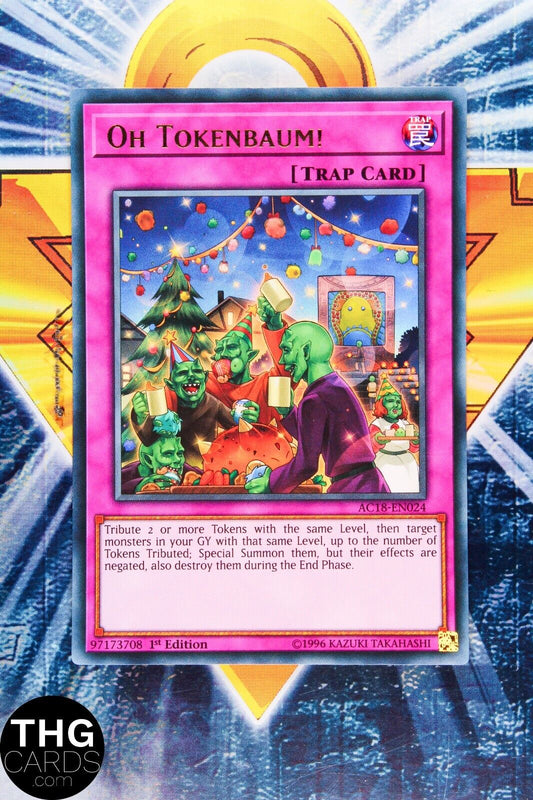 Oh Tokenbaum! AC18-EN024 1st Edition Ultra Rare Yugioh Card