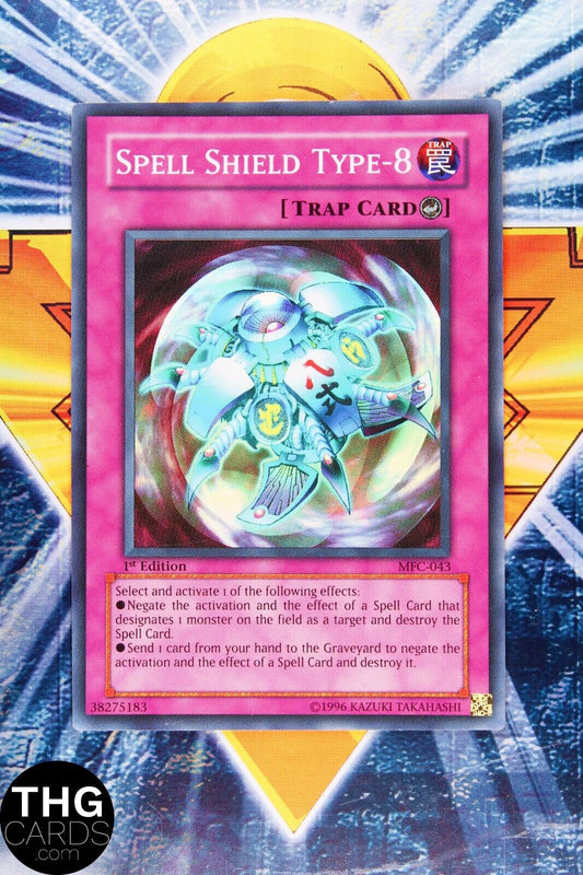 Spell Shield Type-8 MFC-043 1st Edition Super Rare Yugioh Card