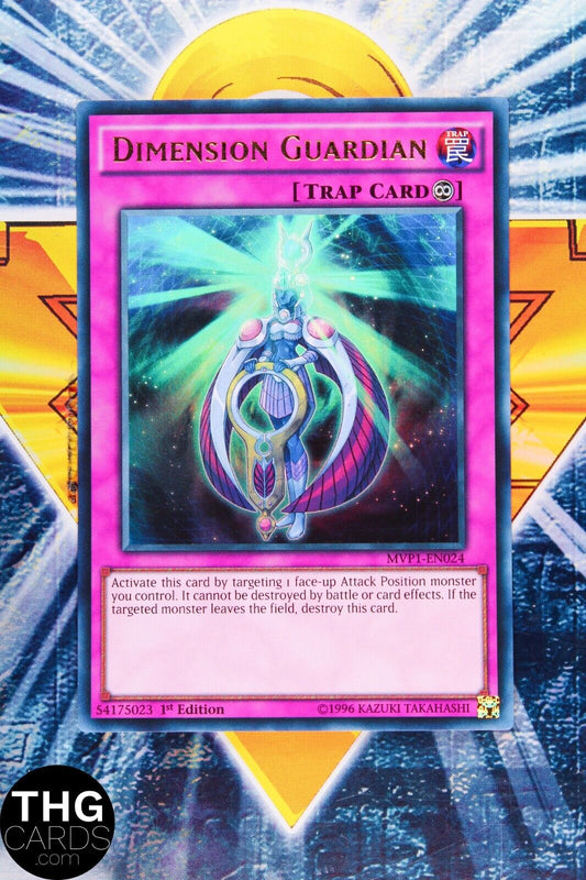 Dimension Guardian MVP1-EN024 1st Edition Ultra Rare Yugioh Card