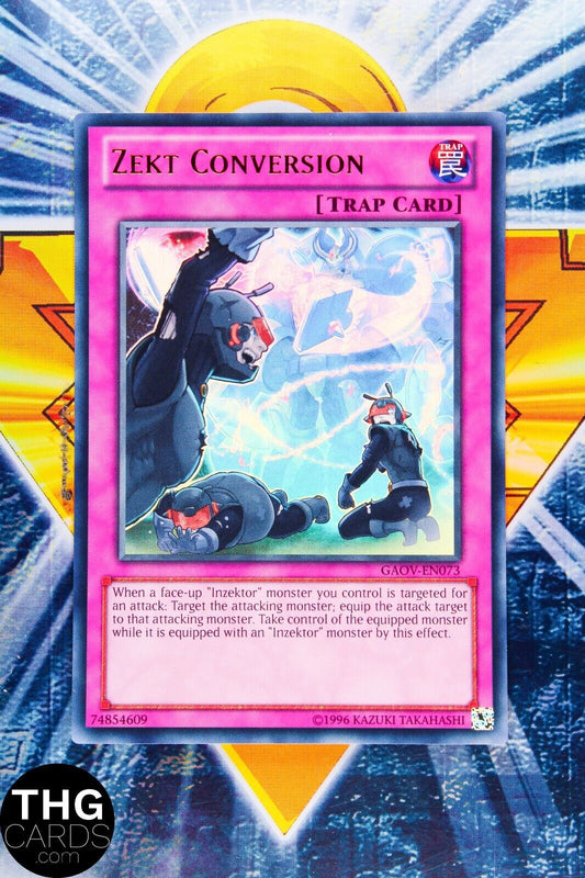 Zekt Conversion GAOV-EN073 Ultra Rare Yugioh Card