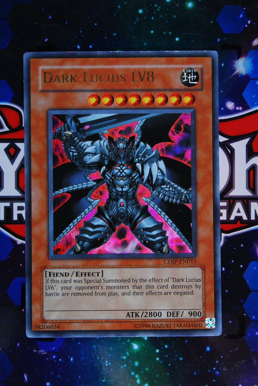 Dark Lucius LV8 CDIP-EN011 Ultra Rare Yugioh Card