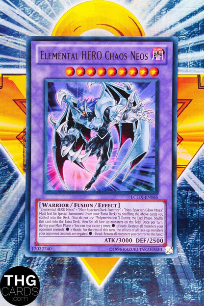 Elemental Hero Chaos Neos LCGX-EN065 Ultra Rare Yugioh Card