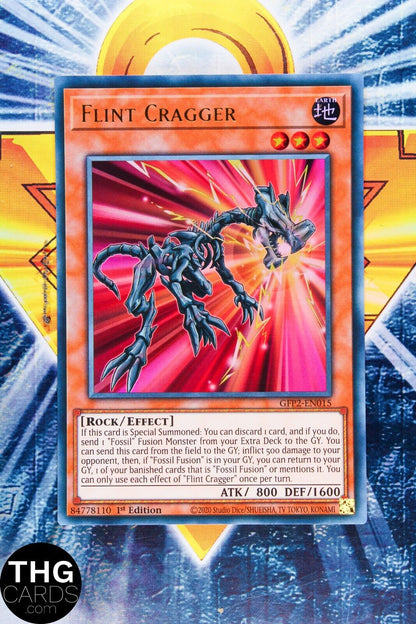 Flint Cragger GFP2-EN015 1st Edition Ultra Rare Yugioh Card