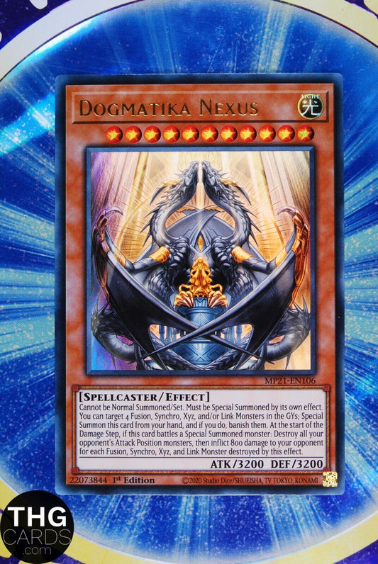 Dogmatika Nexus MP21-EN106 1st Edition Ultra Rare Yugioh Card