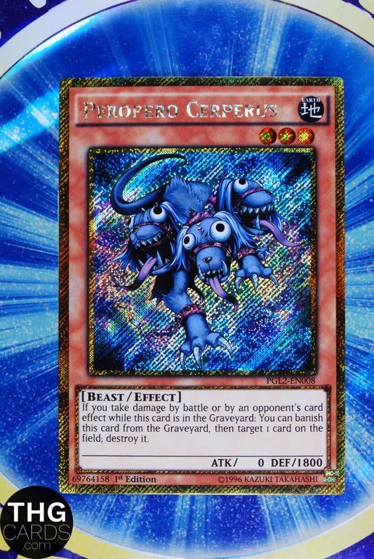 Peropero Cerperus PGL2-EN008 1st Edition Secret Rare Yugioh Card