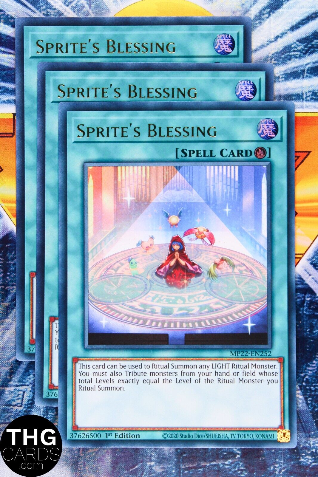 Sprite's Blessing MP22-EN252 1st Edition Ultra Rare Yugioh Card Playset