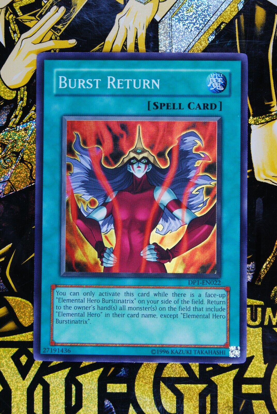 Burst Return DP1-EN022 Super Rare Yugioh Card 1